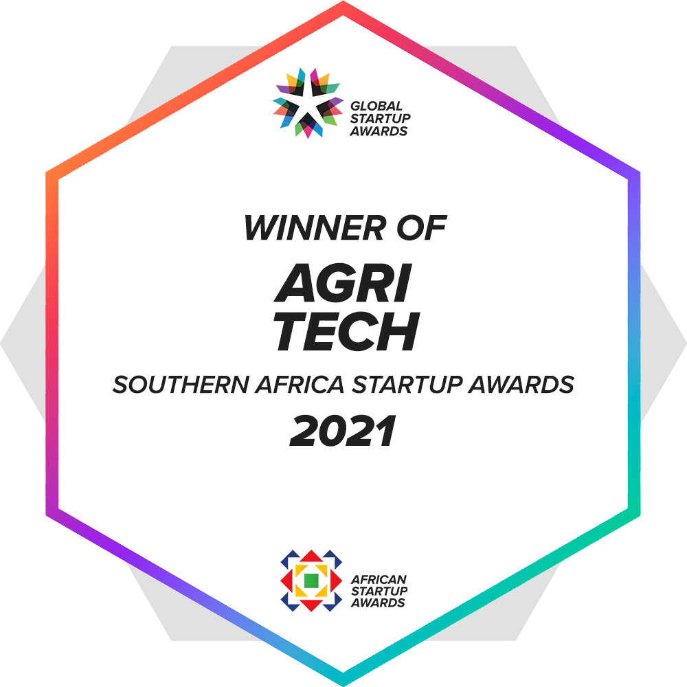 Winner of AgriTech — Southern Africa Startup Awards 2021
